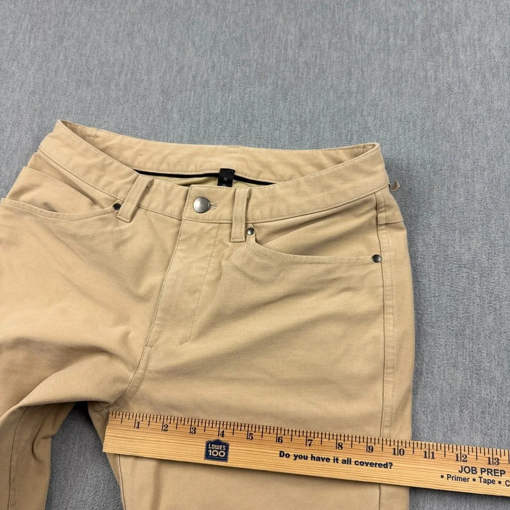 Lululemon Pants Mens 28 Brown ABC Classic Fit‎ Utilitech Chino Stretch 5 Pocket